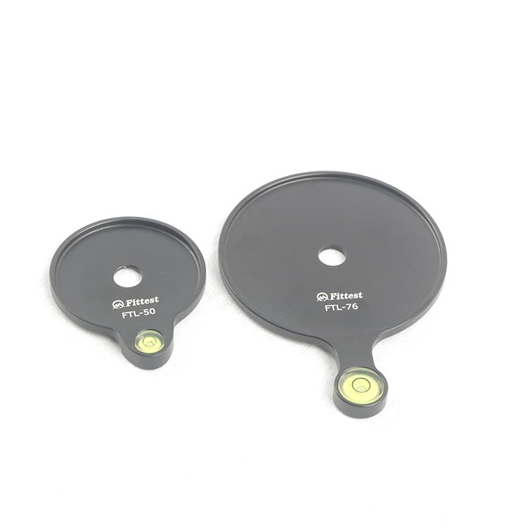 Zhongjie FITTEST Aluminum Alloy Material, Tripod with External Level, Connection Plate, Inner Diameter 50mm