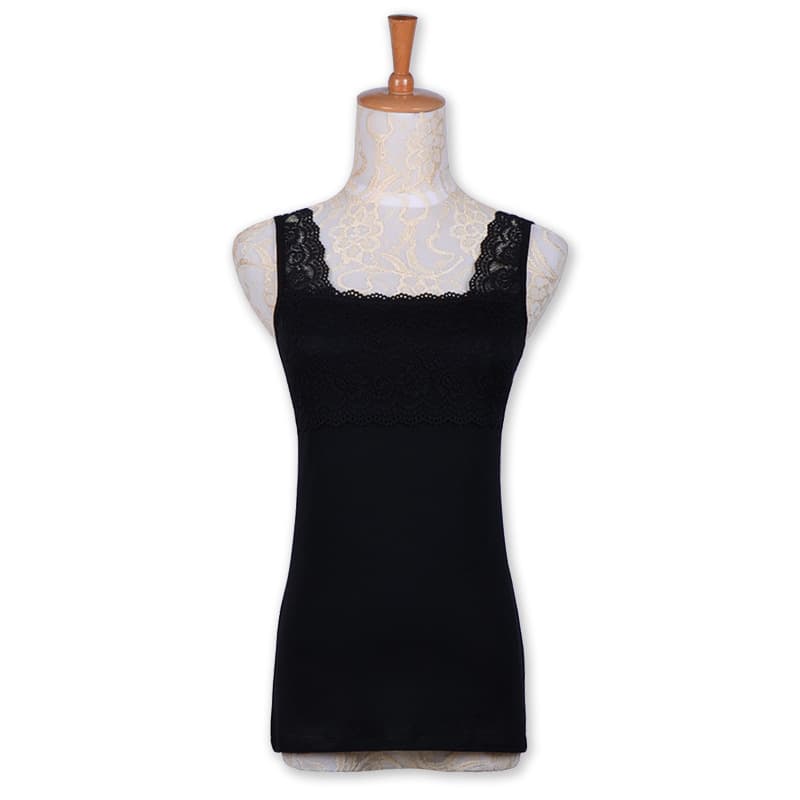 Wholesale summer new model modal U-neck camisole women's lace bottoming shirt stretch slim fit versatile solid color