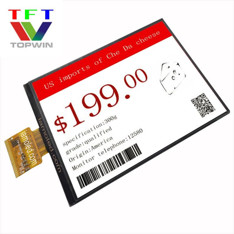 4.3-inch Bluetooth TFT-LCD Color Display High-Definition IPS LCD Bare Screen with SPI Interface
