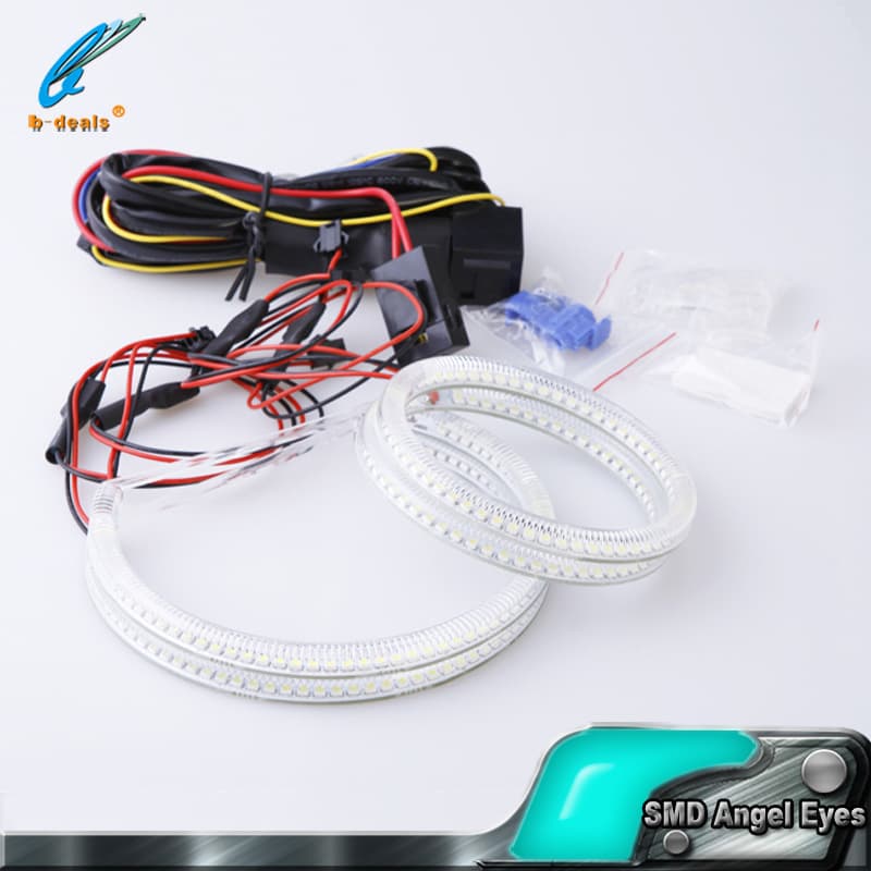 Factory Direct BMW Angel Eye Ring Kit for BMW E90 E92 SMD Angel Eyes