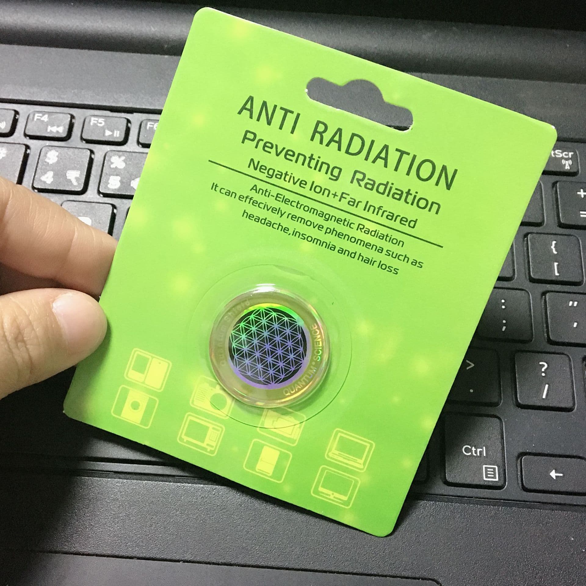 Amazon Best-selling Rose Anti-Radiation Phone Sticker, Anti-Radiation Shield, Factory Sales