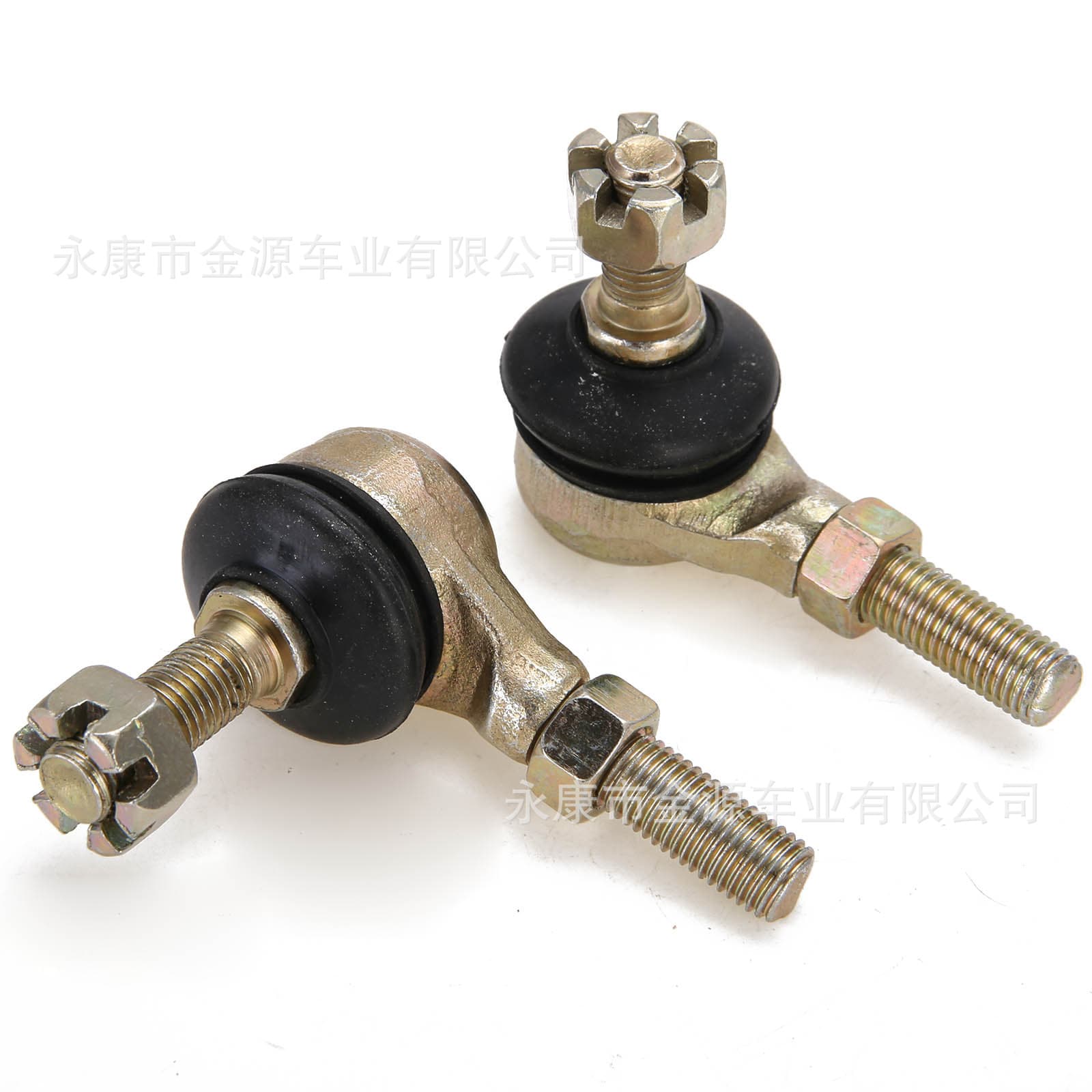 A Pair of M10 Metal Motorcycle Tie Rod Ball Head 50cc 90cc 110cc 150cc 200cc 250cc