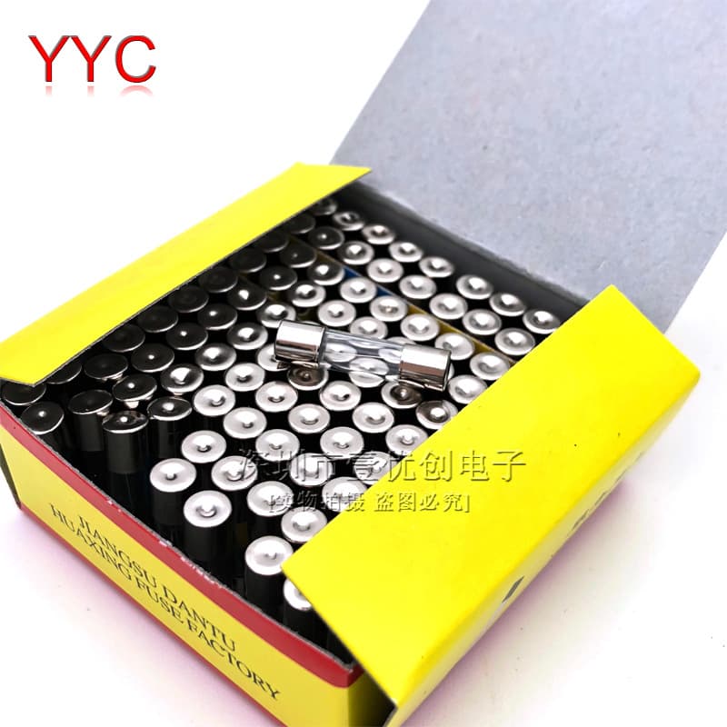 5*20 1-30A 250V Glass Fuse Tube for Car Cigarette Lighter/Charger/Dashcam 6x30mm