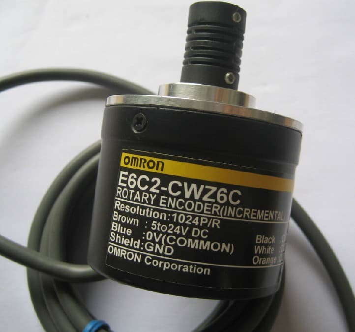 E6C2-CWZ6C Photoelectric Rotary Encoder 360P/R ABZ Three-Phase No Pulse Loss