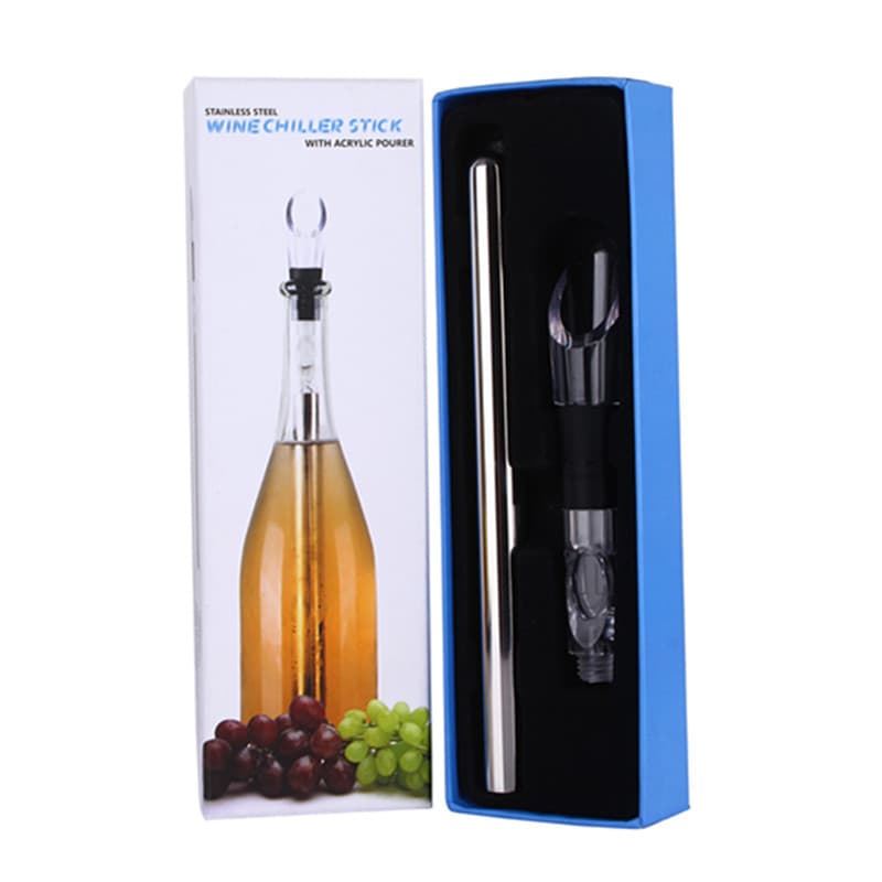 Amazon 304 Stainless Steel Wine Chiller Stick Quick Freeze Stick Cooling Stick Ice Stick