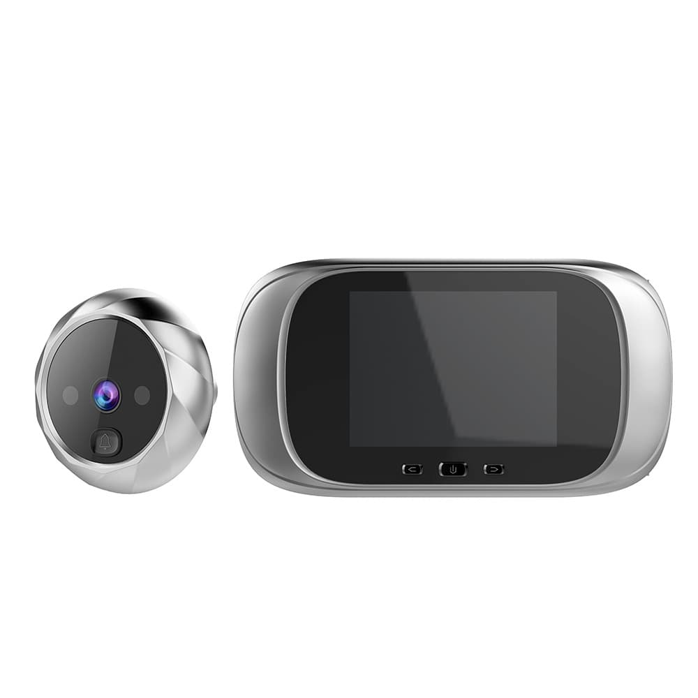 Night Vision Anti-Theft Camera Electronic Cat Eye Door Viewer 2.8 Inch Smart Cat Eye Visual Doorbell Smart Visual Cat Eye