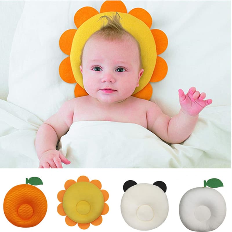 Cross-border hot selling baby pillow, children's shaping pillow ins baby pillow, anti-eccentric shaping pillow, mother and baby supplies
