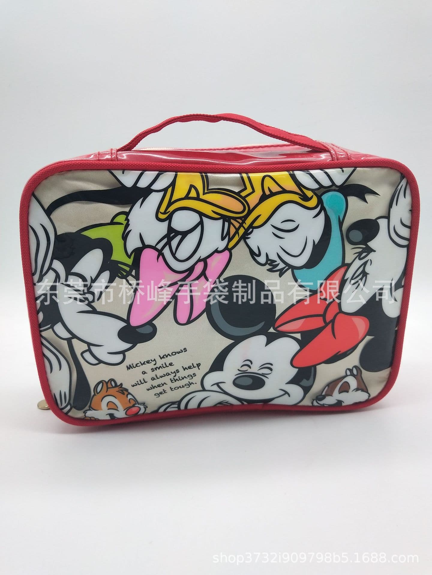 Qiaofeng Custom Makeup Bag Small Portable Large Capacity Multifunctional Toiletry Bag Waterproof Anime Cute