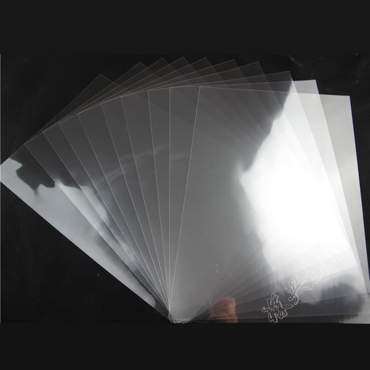 A4 Ultra Clear Double-Sided Tape, High Temperature Resistant Bubble-Free for Glass, Acrylic Badges, Phone Cases