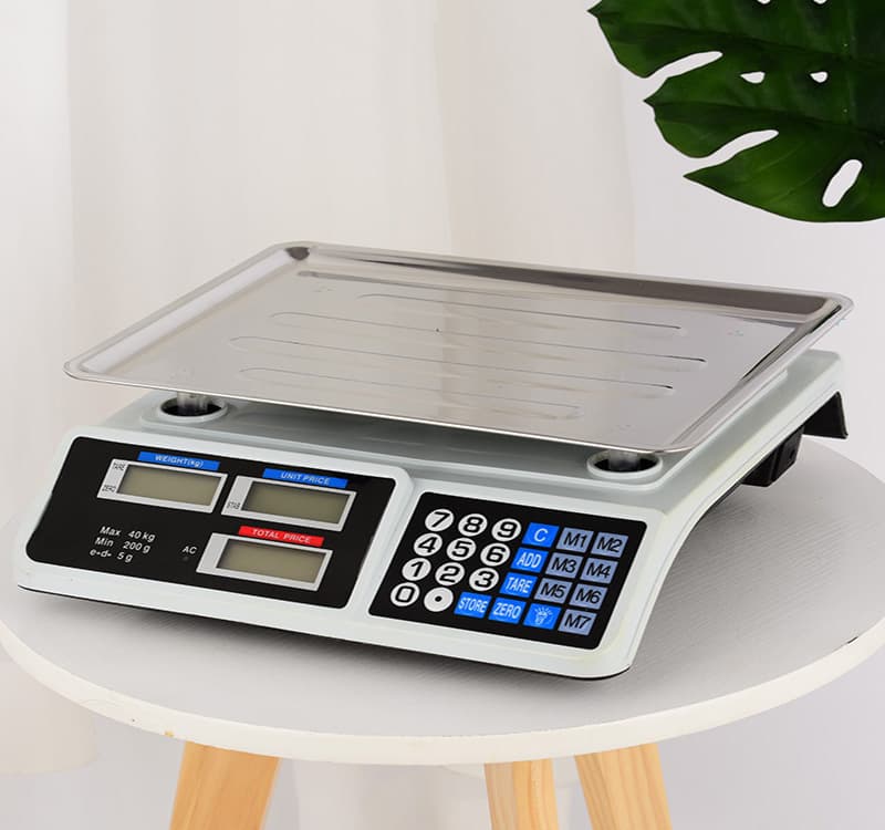 Dahongying Electronic Scale, Platform Scale, Pricing 30kg, Accurate Weighing for Kitchen, Vegetable and Fruit Selling, Home and Commercial Use
