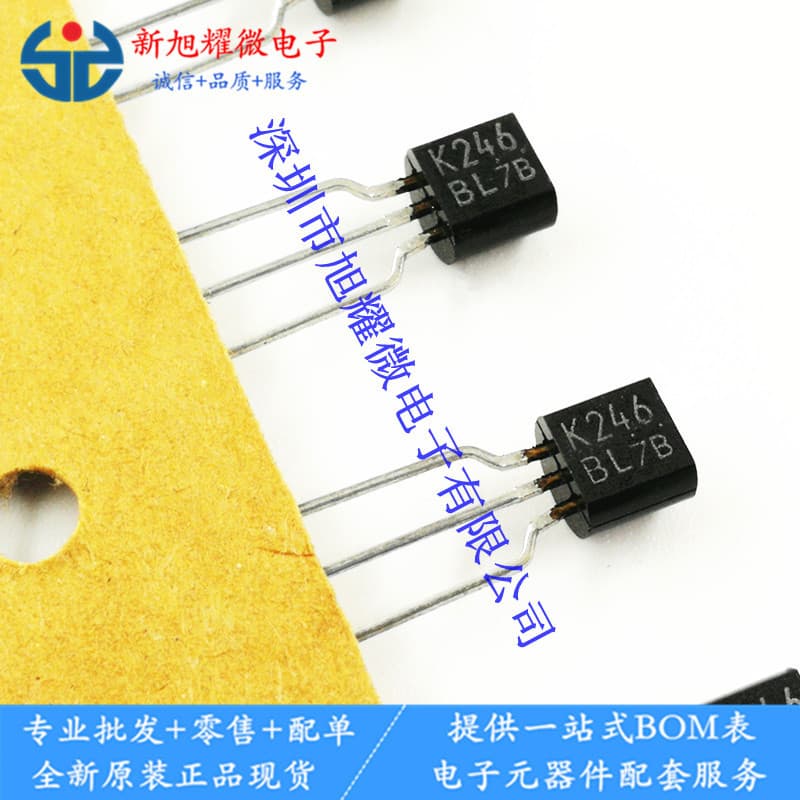 Supply of brand new original 2SK246-BL K246 BL grade tape and reel white letter N-channel JFET