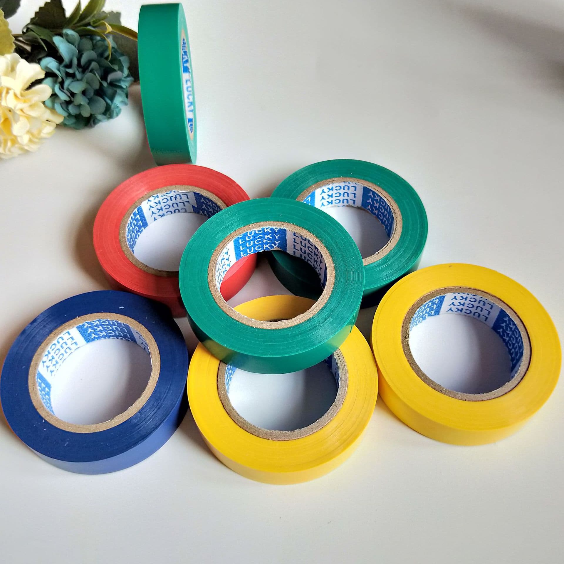 1 Yuan & 2 Yuan Store Electrical Tape, Colored Electrical Tape, Insulating Tape, Colored Tape