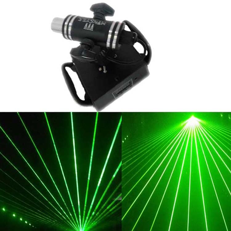 Single Green Laser Cannon Mini Moving Head Laser Light for Bars, KTVs, Private Rooms, and Discos