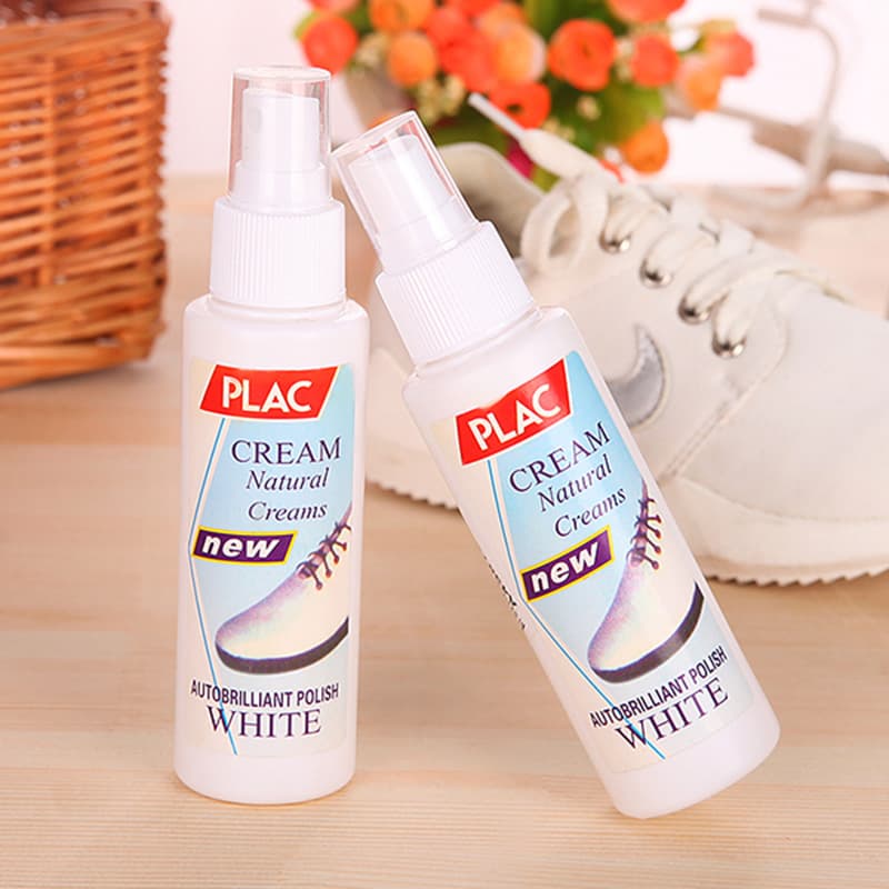 White Shoe Cleaner Spray - Magic Cleaning Deodorizing Wipe for Sneaker Edges, Yellow Removal for White Shoes