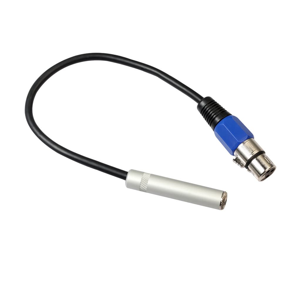 6.5mm Female to XLR Female Adapter, Female to Female Connector, XLR to Microphone Female, XLR Female to 6.35mm Female