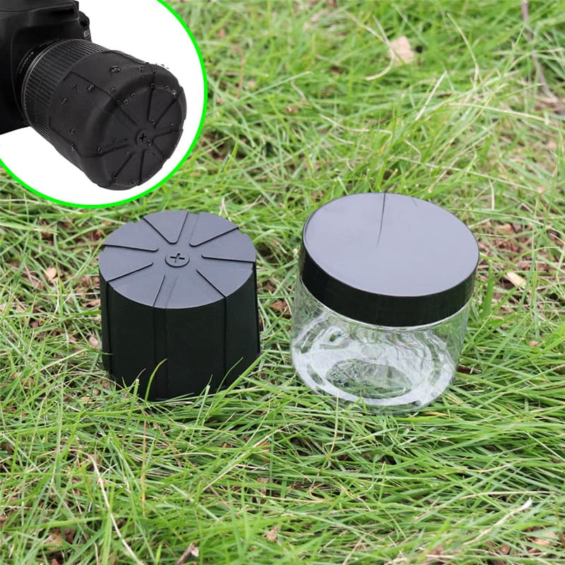 Silicone lens cap cover for DSLR cameras universal dustproof waterproof protection accessory