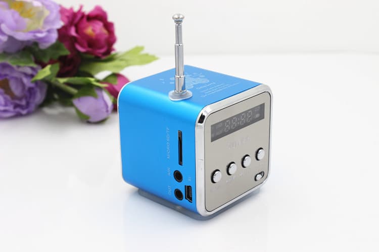 TDV26 Wireless Bluetooth Speaker with Screen Mini Audio, Outdoor Sports Speaker, Bass Subwoofer Factory Direct Sale