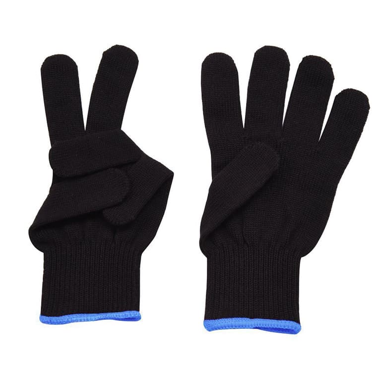 Salon Hot-Selling Perm Hair Curling Iron, Hair Straightener Insulated Heat-Resistant Anti-Scald Warm Fashionable Protective Gloves