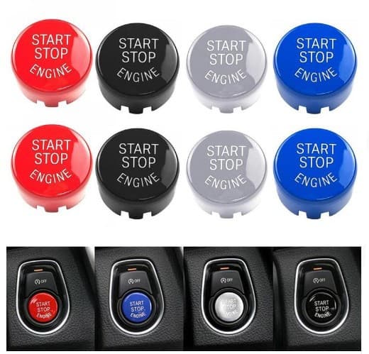 Engine Start Stop Push Button Ignition Switch Compatible with BMW One-Key Start All Series 1 2 3 4 5 7 Series X1 X2 X3 X4 X5 X6 E9
