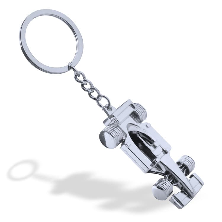 Car Keychain F1 Racing Keychain Creative Gift Business Gift Simulation Racing Metal Keychain