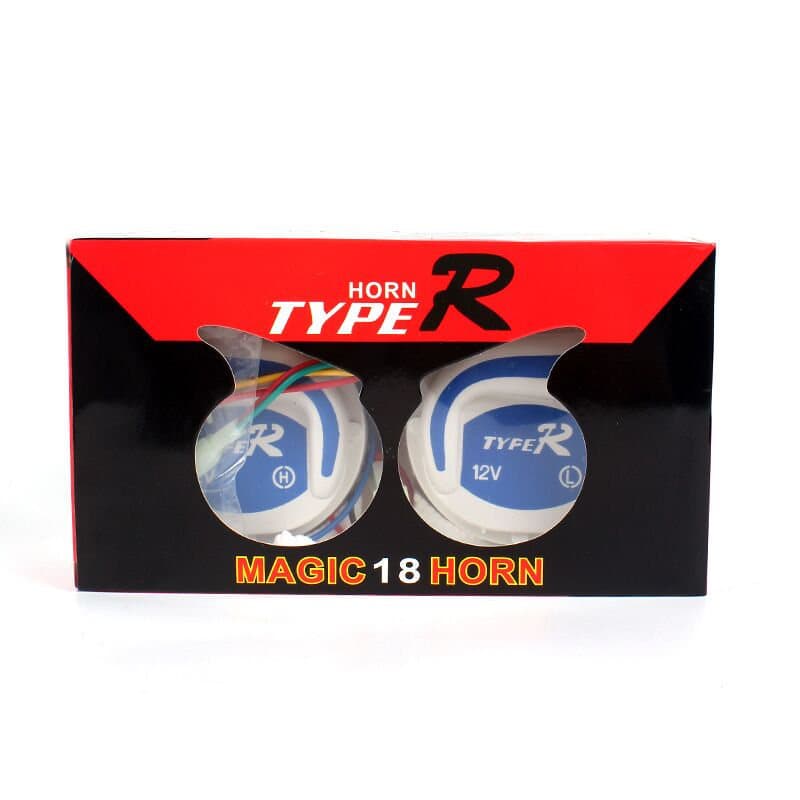 Sumo Car Accessories 18-Tone Snail Horn Motorcycle Car Modified Horn Eight-Tone Echo Horn Factory Direct
