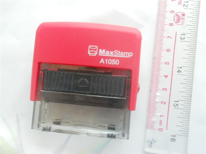 Genuine Jipusheng Stamp, A1069 Self-Inking Stamp 69*10MM, Convenient Double-Sided Ink Pad, Material Wholesale