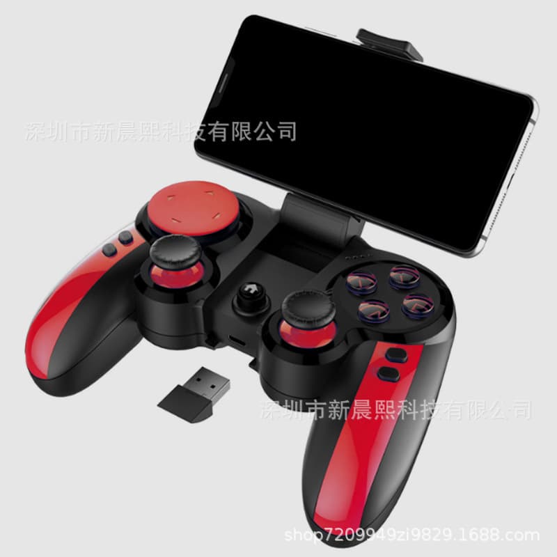 Dual Mode 2.4G Bluetooth Game Controller for PC Android Phone PUBG King of Glory Charging Grip