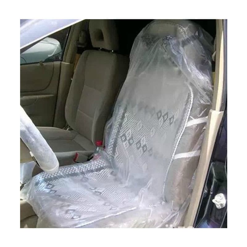 Disposable Car Seat Covers for Auto Repair, 4S Shop Maintenance Plastic Covers, 100 pcs with Free Shipping