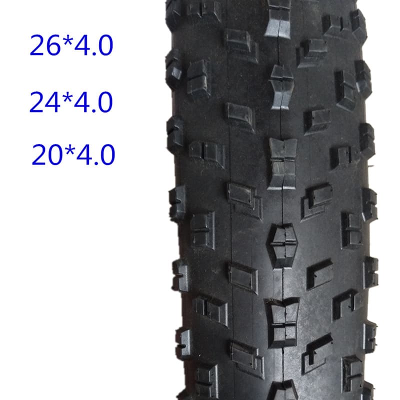 Export tires for electric vehicles, bicycle snow tires, size 20*4.0, complete model range