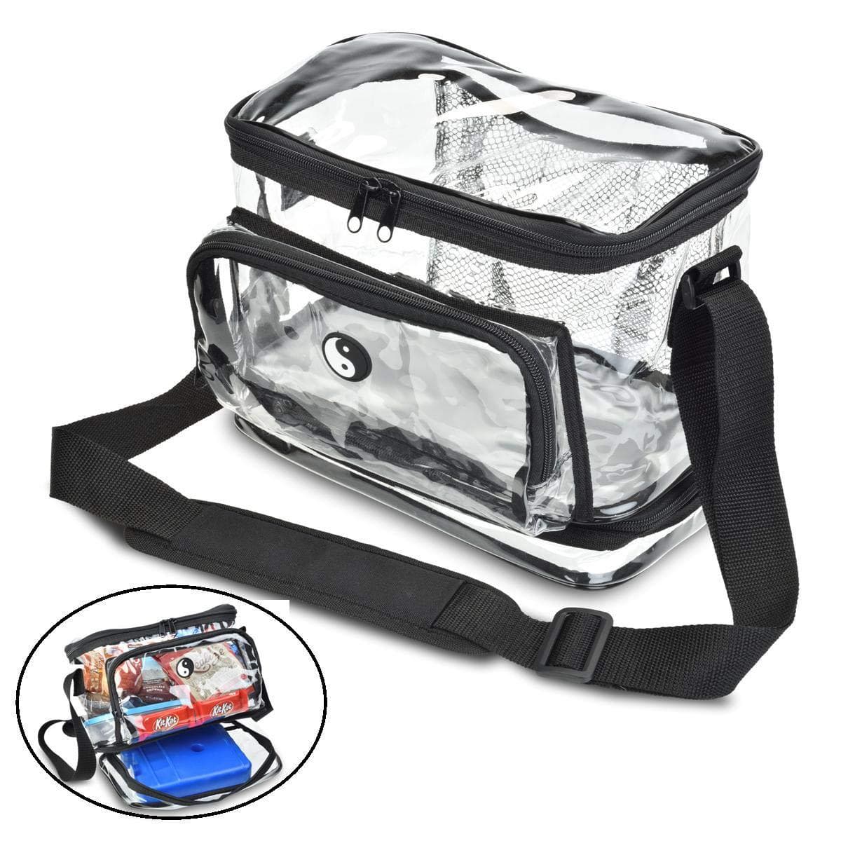 New PVC Women's Bag, Transparent PVC Crossbody Bag, Transparent Jelly Bag, Handled Women's Bag