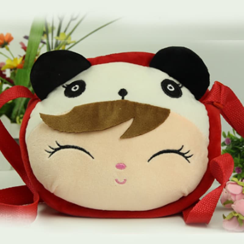 Cartoon Plush Coin Purse Children's Backpack Wholesale, Cute Crossbody Bag for Children, Custom Kindergarten Backpack