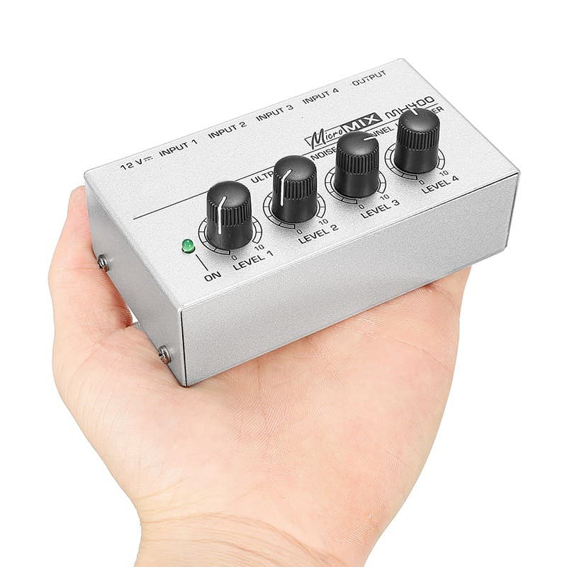 Mx400 Audio Mixer Signal Mixer Dj Sound Source Collection Mixing Console
