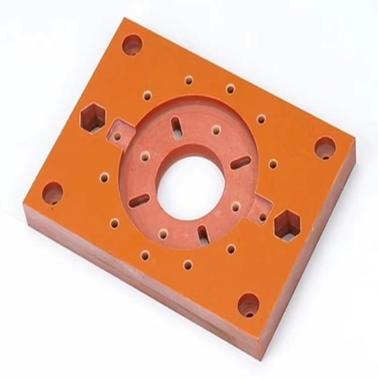 Zong-colored cloth-grained bakelite rods, phenolic resin rods, brown-colored bakelite rods, cloth-grained board loose-cut and engraving processing