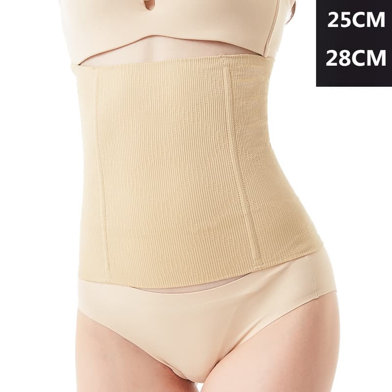 Waist Trainer Women's Postpartum Shapewear Belt Seamless Body Shaper High Waist Memory Metal Corset