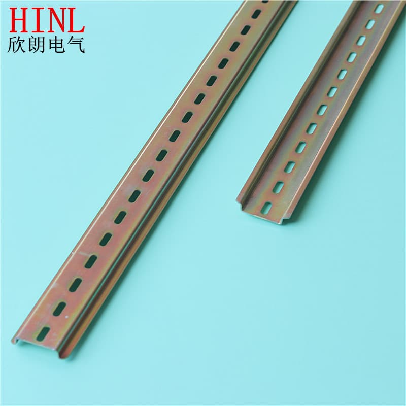 Air Switch C45 Rail Steel Electrical Installation Switch Guide TH35mm DZ47 Air Circuit Breaker Terminal U-Type Clamp Rail