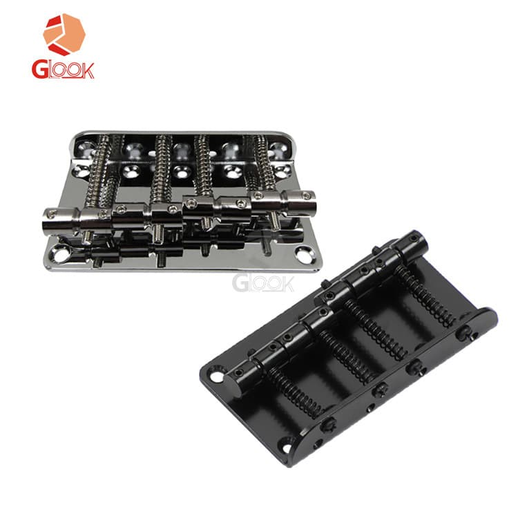 Jazz 4-String Bass Bridge Electric Bass 4-String Tailpiece String Retainer Plate 5-String Jazz Bass Fixed Bridge Wholesale