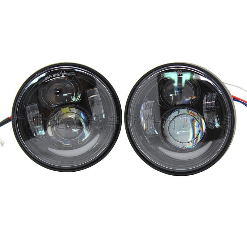 5-inch Harley Fat Boy Motorcycle Dual Headlight Harley LED Headlight 5-inch Modified Headlight