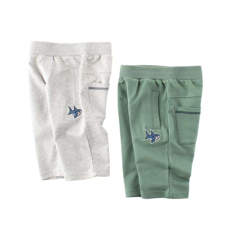 Brand Kidsren's Clothing New 2024 Kidsren's Pants Baby Sweatpants Boys' Cropped Pants Factory Direct Sales Dropshipping
