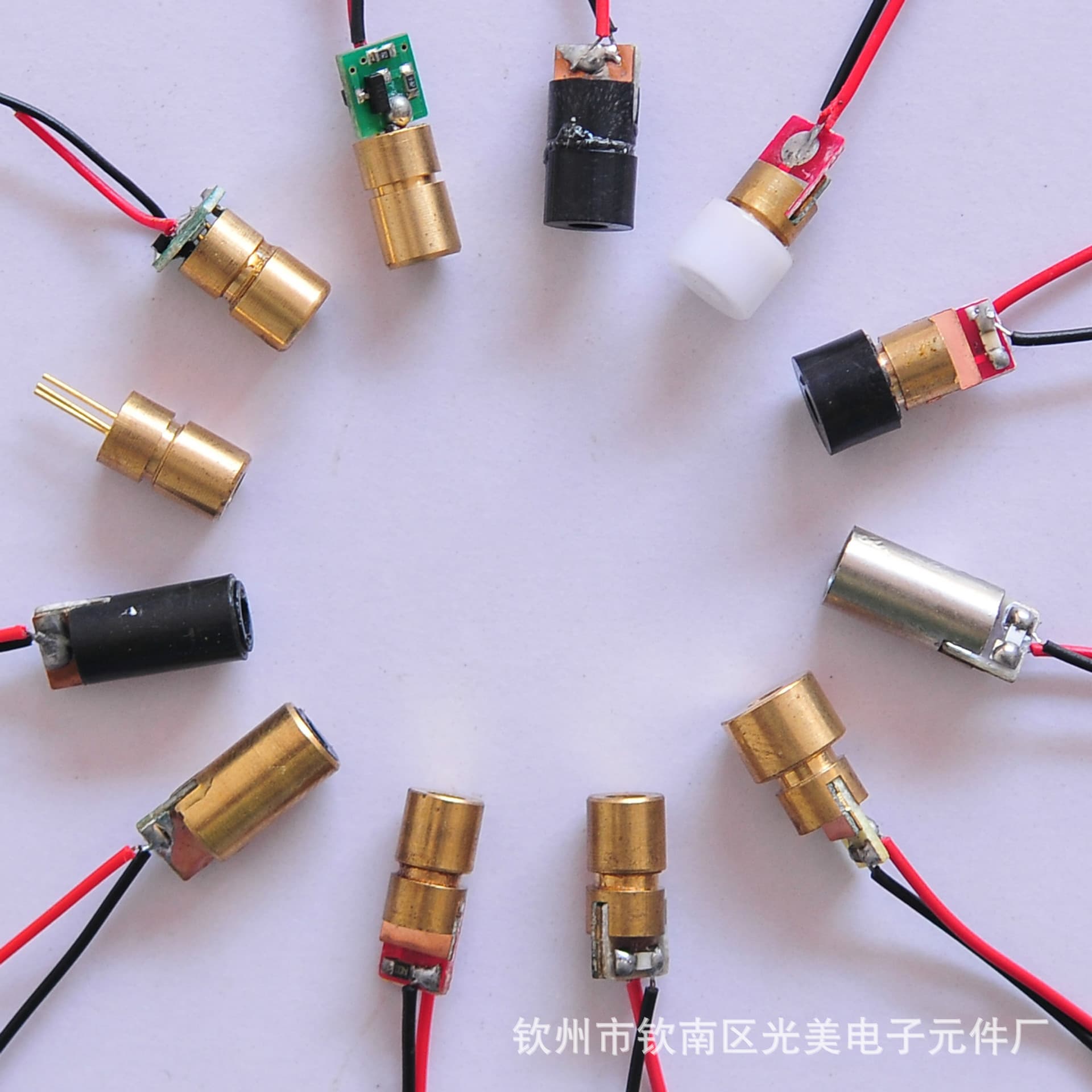 Laser Module Laser Head Infrared Laser Diode Red Dot Accessories Components Electrically Excited Factory Supply