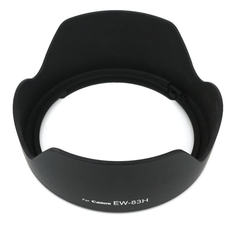 Lvshi EW-83H lens hood for Canon EF 24-105mm F4L1S lens. Camera lens hood.