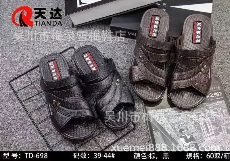 2019 New Summer Men's Vietnam One-Piece Sandals Beach Sandals Slippers Running Jianghu Sandals Wholesale