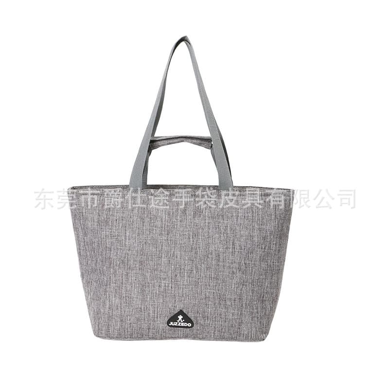 Korean Style Minimalist Snowflake Material Lunch Bag, Eco-Friendly Waterproof Oxford Ice Bag, Portable Handheld Insulated Bag