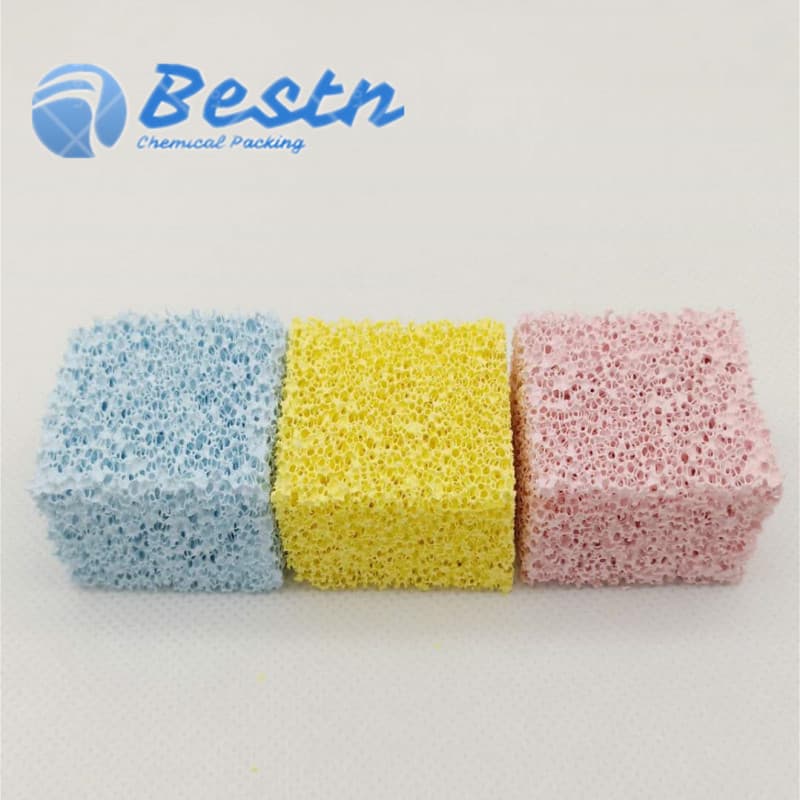 Factory Supply Fish Tank Aquarium Filter Media Bacteria Brick Biochemical Bacteria House Water Purification Material Bacteria Brick Small Square Brick