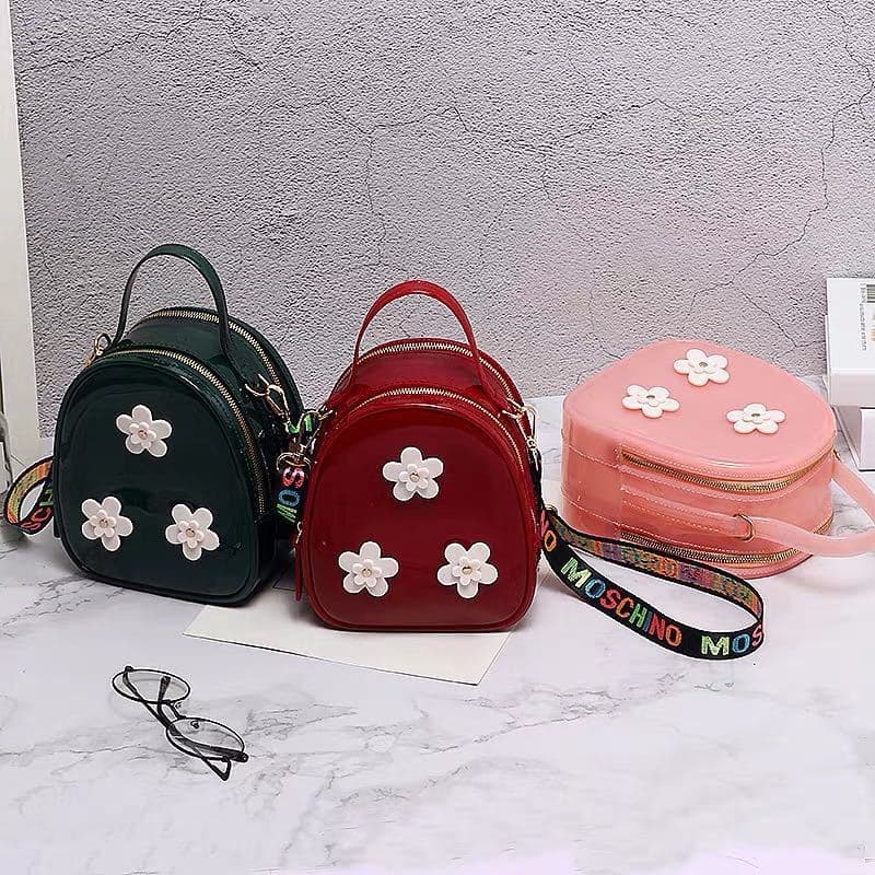 2019 Ins Popular New Eco-friendly PVC Jelly Fashion Trendy Korean Cute Style Women's Shoulder Bag
