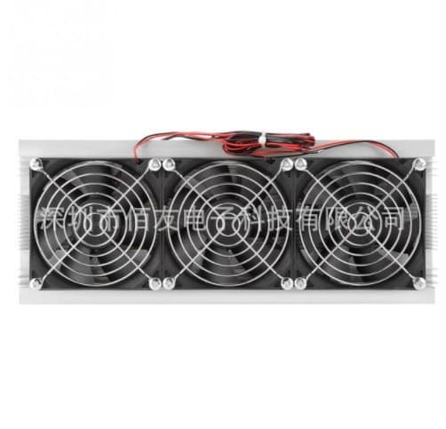126W Peltier Air Conditioner Three-Ring Semiconductor Thermoelectric Cooler Peltier Effect Cooling Air Cooling Device
