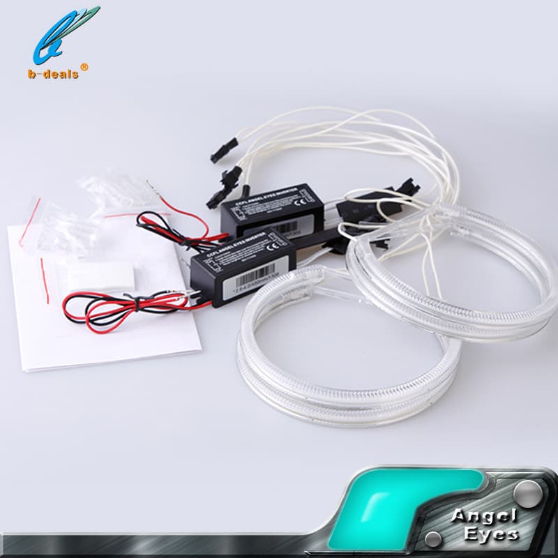 For BMW E36 E46 Projector 131MM*4 CCFL Angel Eye Aperture Kit