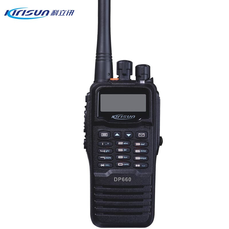 Kirisun DP660 Digital Two-Way Radio Civilian Handheld 2000mAh Lithium Battery Antenna