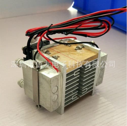 12V 108W Semiconductor Electronic Peltier Cooling Space Small Air Conditioner Water-Cooled Aluminum Radiator Fan