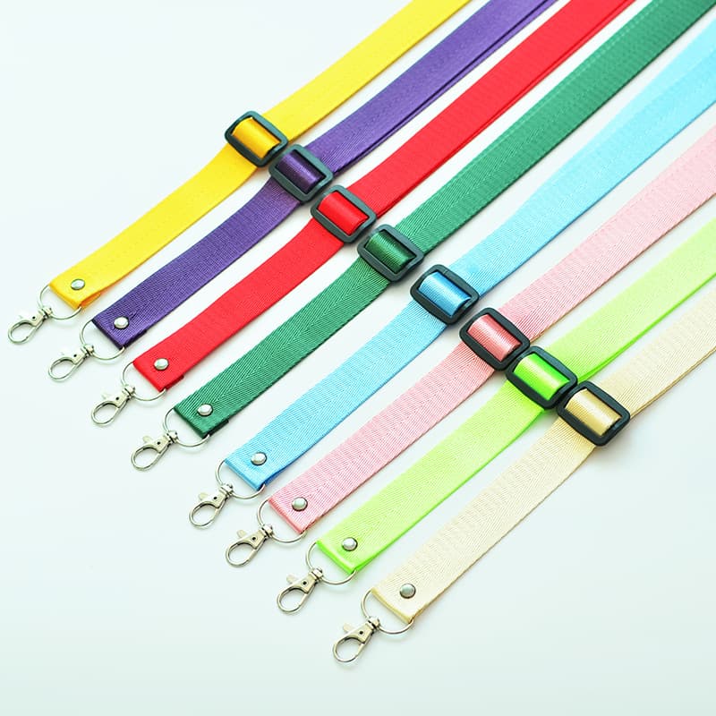 Nylon backpack strap, single shoulder or crossbody strap, solid color, phone case lanyard, crossbody bag strap, matching set, multiple colors