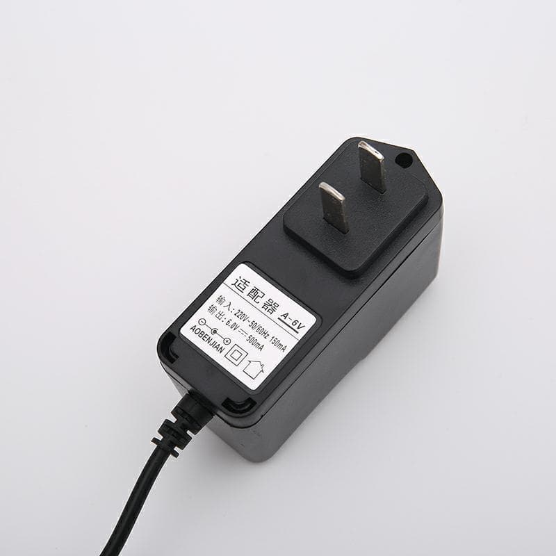 Factory Direct Supply Power Adapter for Electronic Scale Charger with Indicator Light Change 6V8V EU Standard Power Adapter